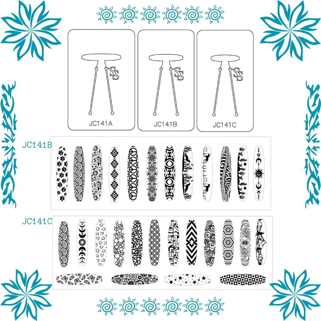 PANCAKE DIE JC141 EAR CUFF / TOE RING / BAIL